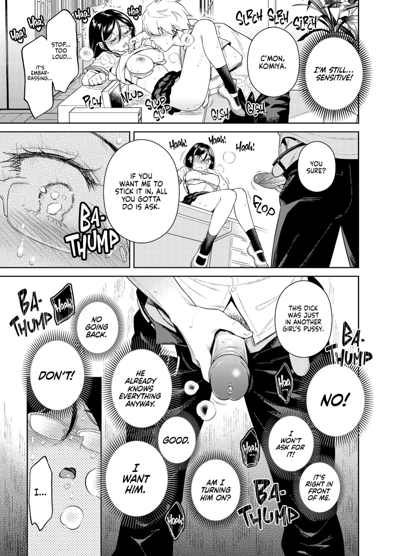 [2JIMUSUBI (Ohno Kanae)] Toshoshitsu no Kedamono-tachi | Library Beasts [English] [J18] [Decensored] [Digital]