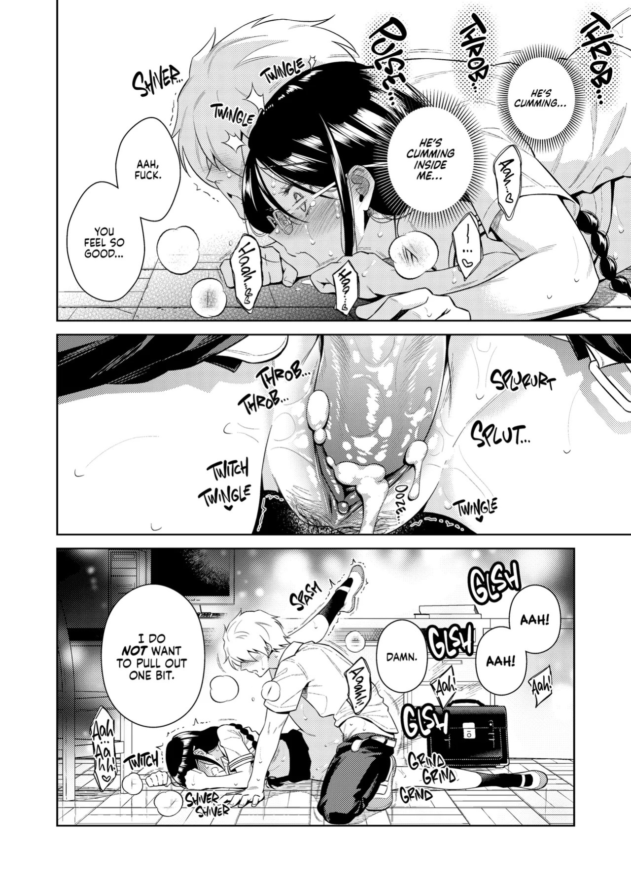 [2JIMUSUBI (Ohno Kanae)] Toshoshitsu no Kedamono-tachi | Library Beasts [English] [J18] [Decensored] [Digital]