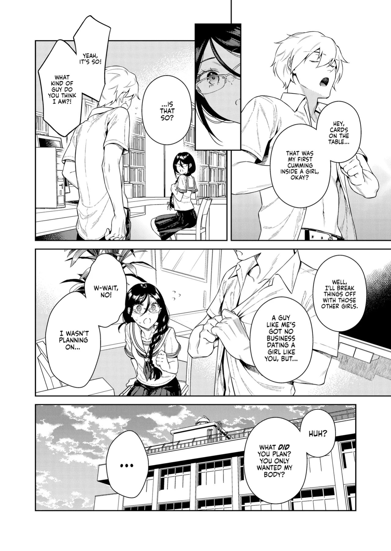 [2JIMUSUBI (Ohno Kanae)] Toshoshitsu no Kedamono-tachi | Library Beasts [English] [J18] [Decensored] [Digital]