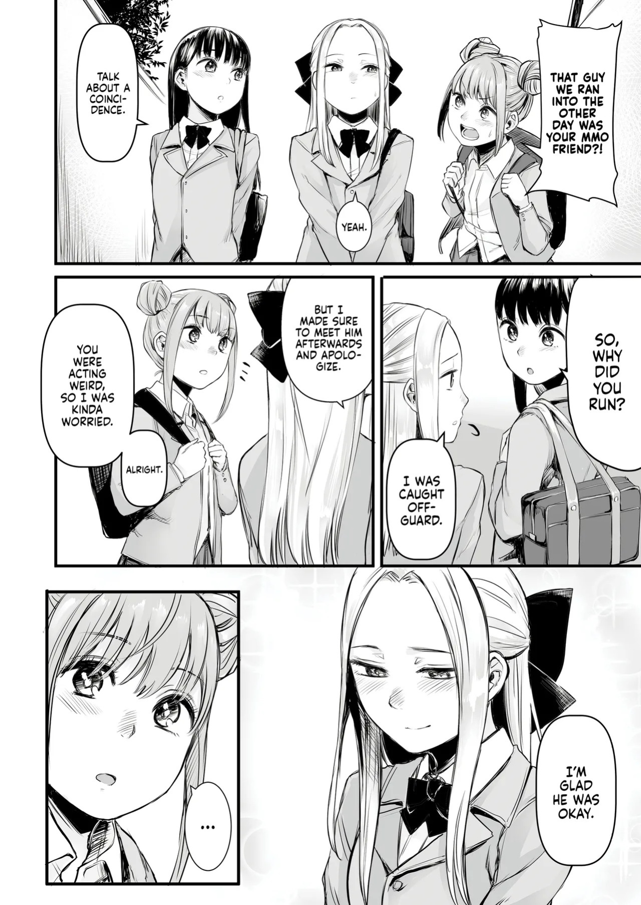[Doushoku (Omizu Chihiro)] Cool-kei Netoge JK to Mankitsu Off-kai kara Hajimaru Love Ecchi | I Met Up With a Cool JK I Knew From an MMO and Had Great Sex With Her [English] [J18] [Decensored] [Digital]
