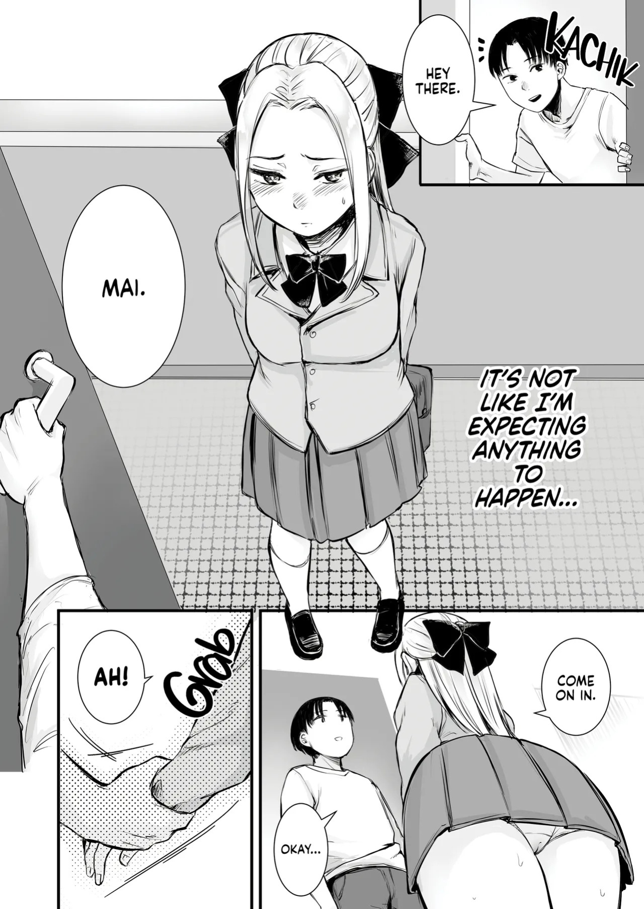 [Doushoku (Omizu Chihiro)] Cool-kei Netoge JK to Mankitsu Off-kai kara Hajimaru Love Ecchi | I Met Up With a Cool JK I Knew From an MMO and Had Great Sex With Her [English] [J18] [Decensored] [Digital]
