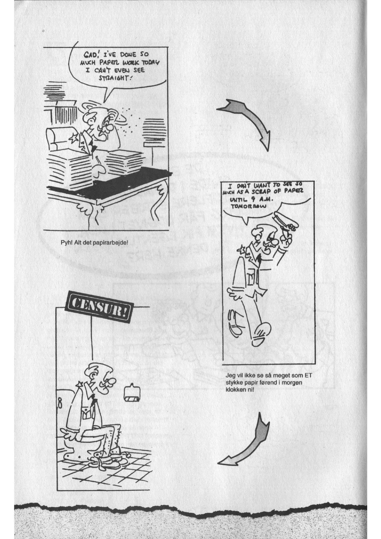 [Mort Walker] Basserne Censur! #3 [Danish, English]