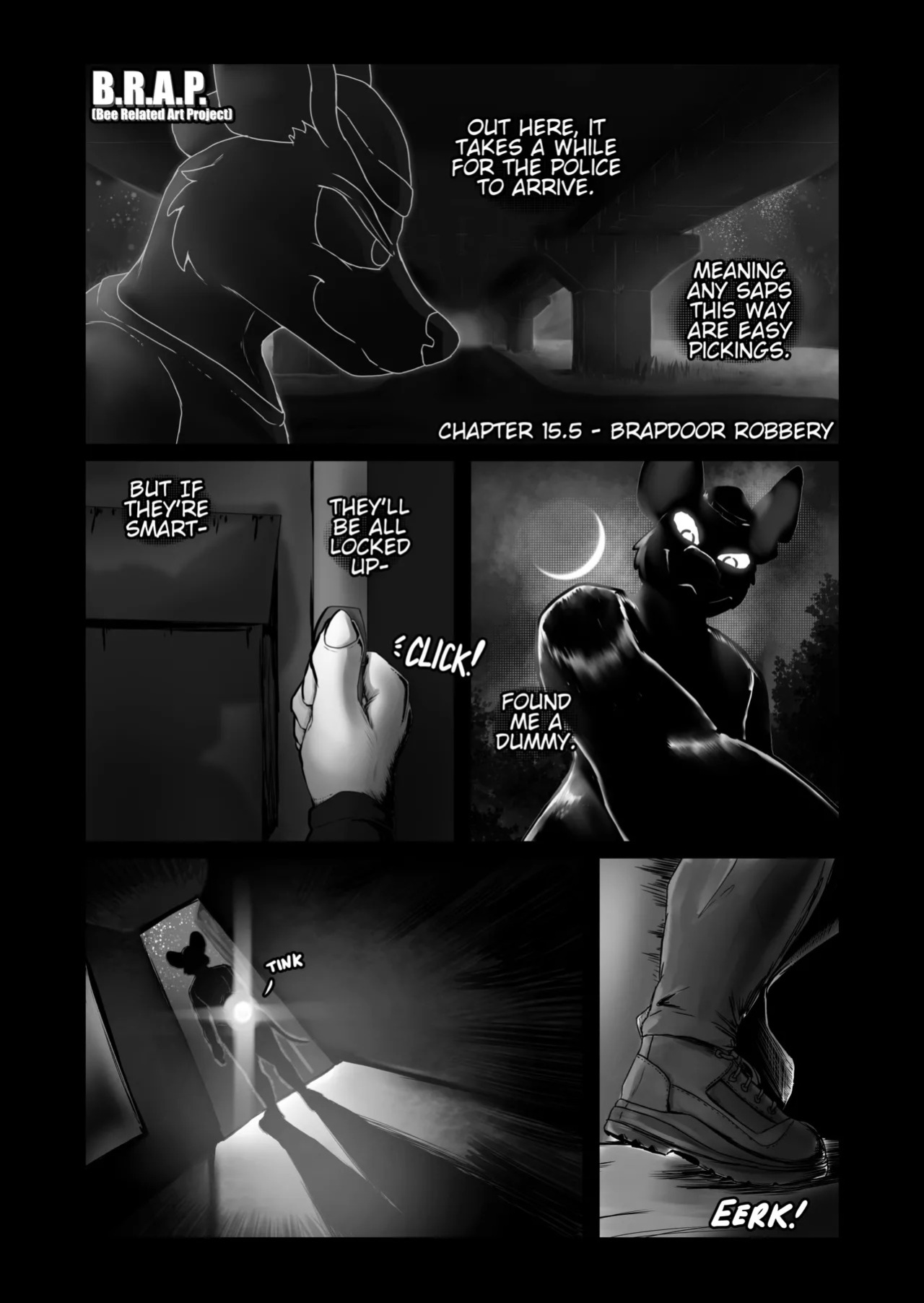 [SooMiR] B.R.A.P. (Bee Related Art Project): Chapter 15.5 - Brapdoor Robbery