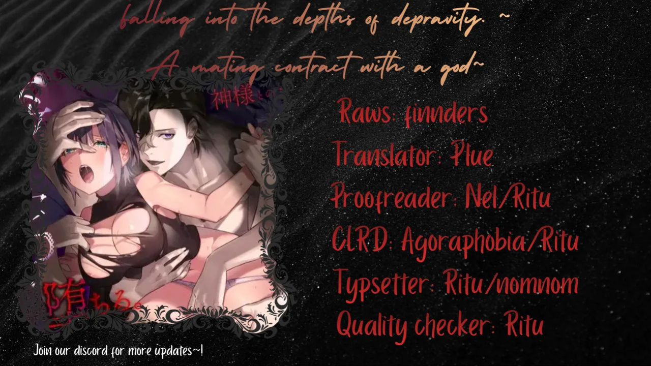 Falling into the depths of depravity. ~A mating contract with a god~