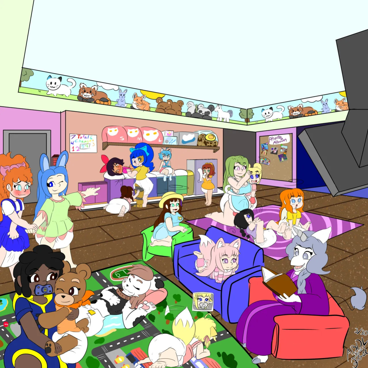 ABDLRose - ABDL, Age Regression [Pixiv Gallery]