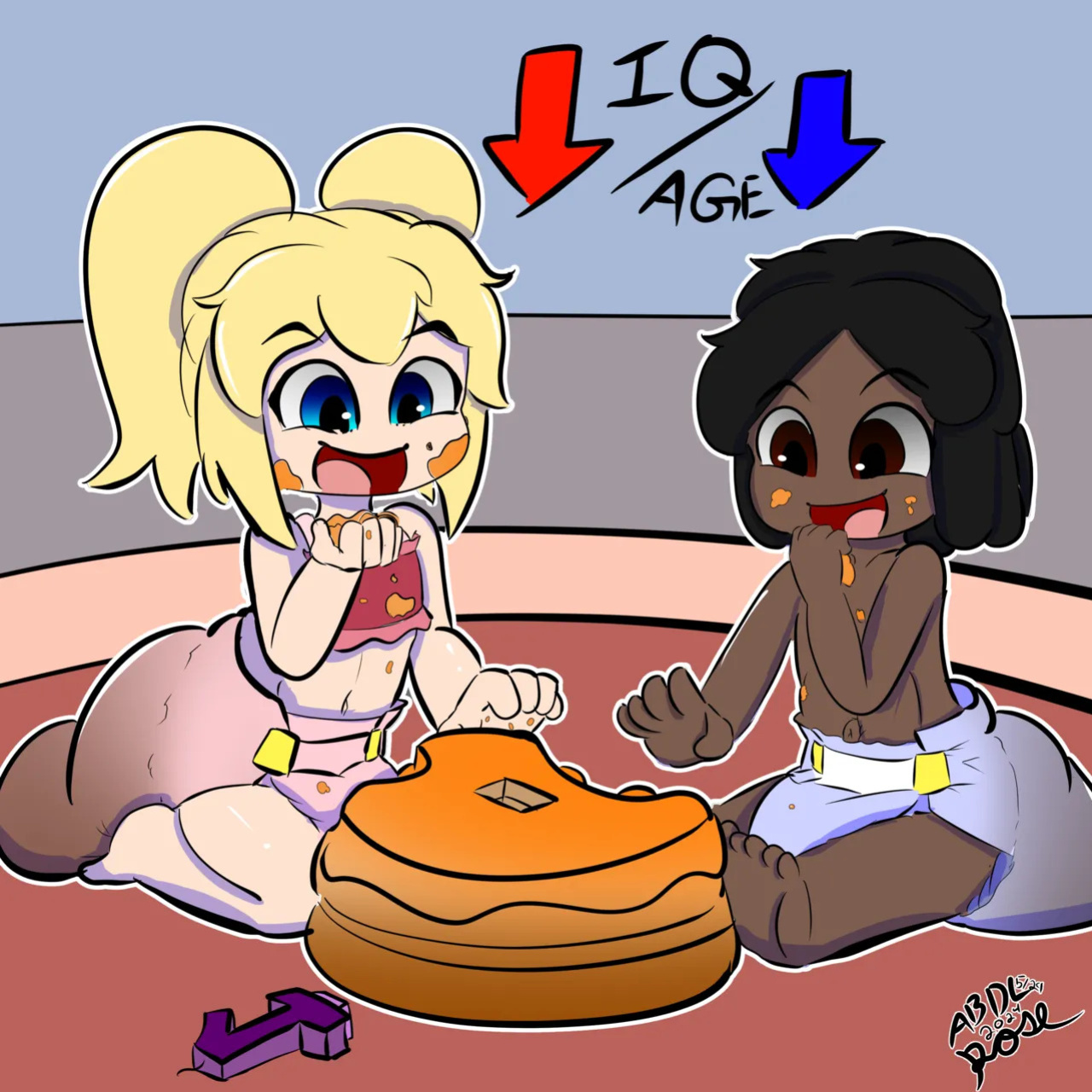 ABDLRose - ABDL, Age Regression [Pixiv Gallery]