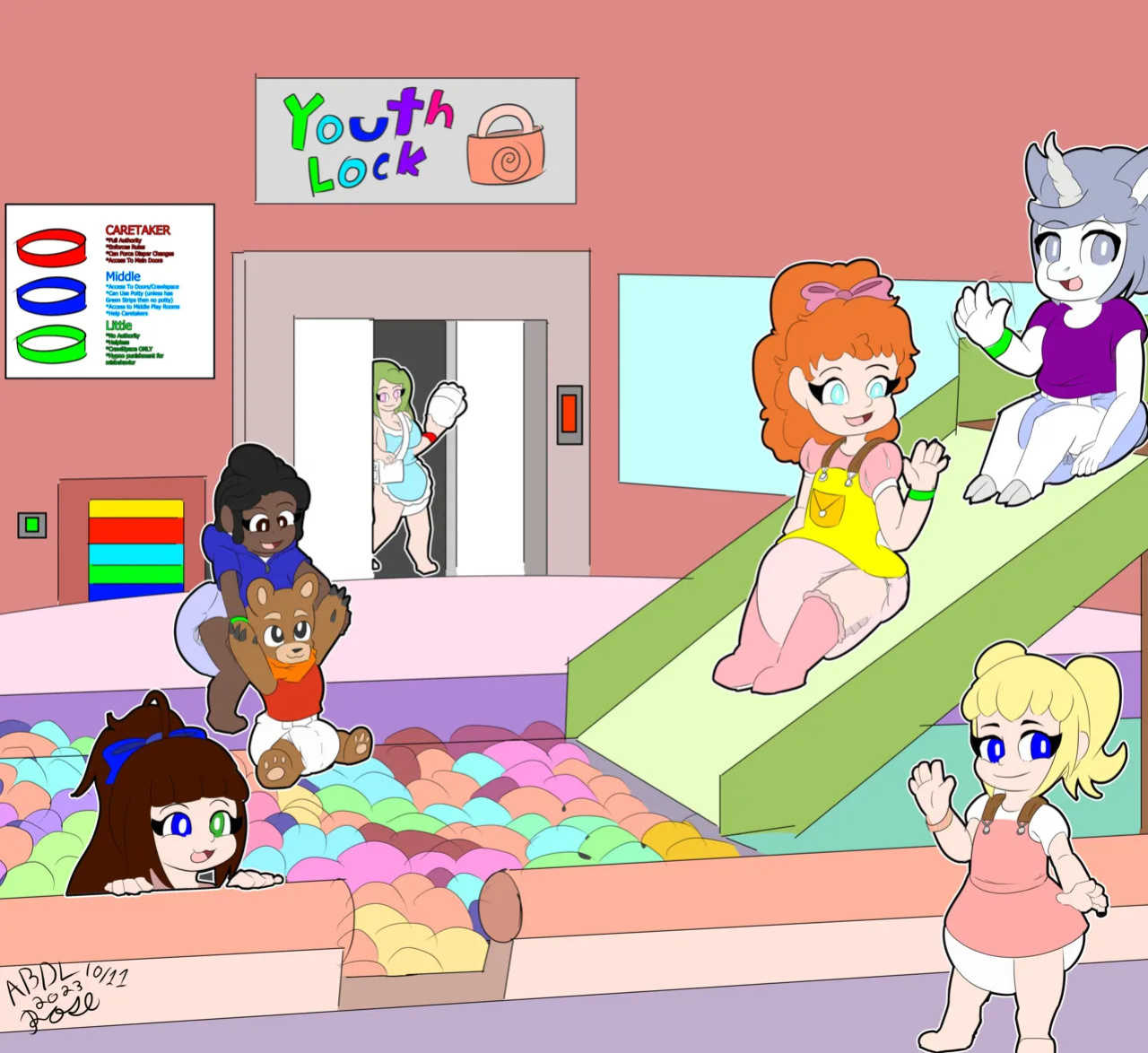 ABDLRose - ABDL, Age Regression [Pixiv Gallery]