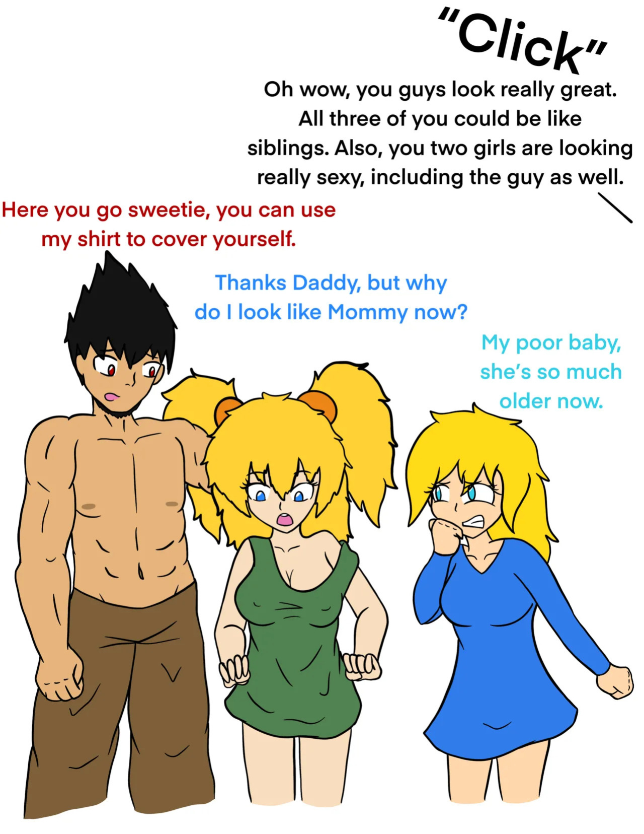 Edsrich - Age Regression + Age Progression [Pixiv Gallery]