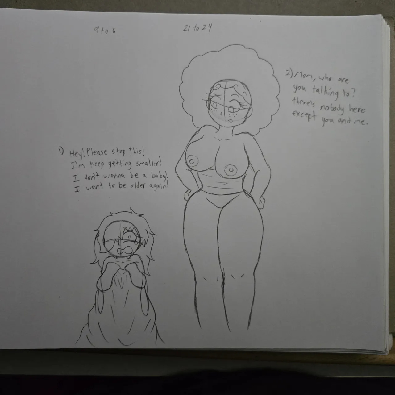 Edsrich - Age Regression + Age Progression [Pixiv Gallery]