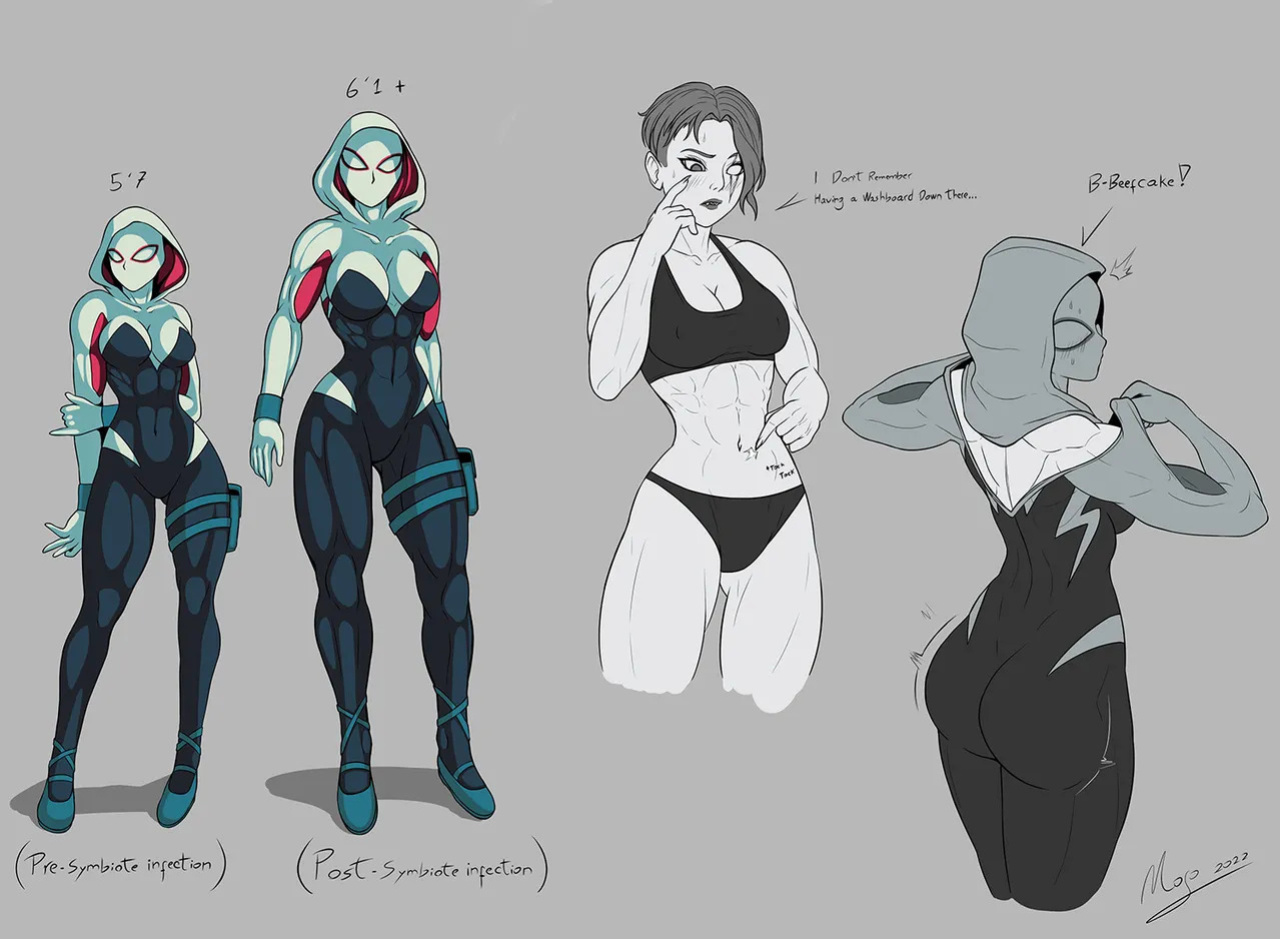 Ultimate Spider-Gwen Collection by Tacticoolmofo