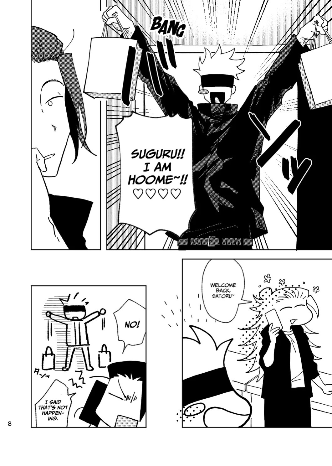 [Kokushi Musou (Lusch)] Think of Me Whether You're Asleep or Awake (Sob) (Jujutsu Kaisen)
