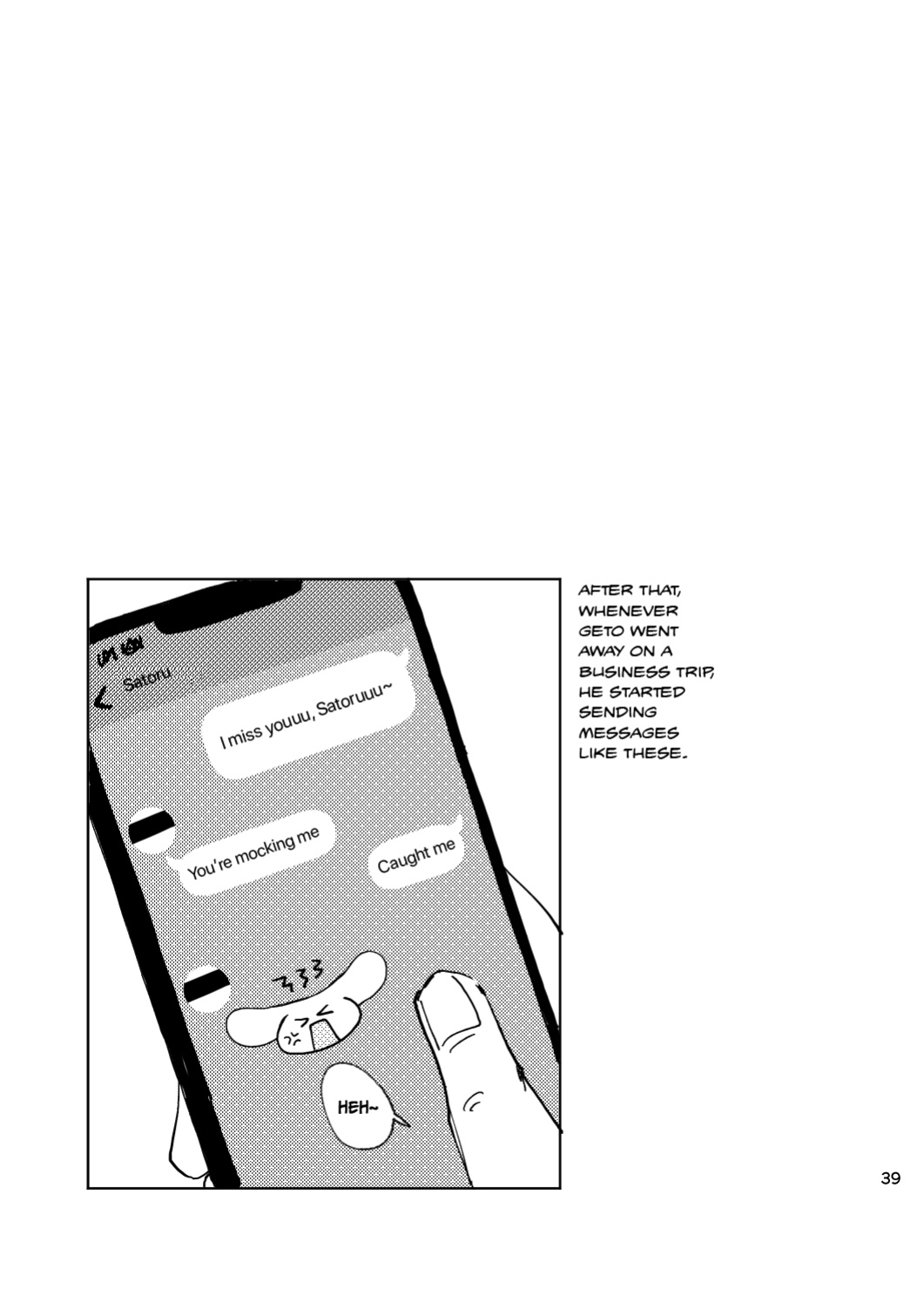 [Kokushi Musou (Lusch)] Think of Me Whether You're Asleep or Awake (Sob) (Jujutsu Kaisen)