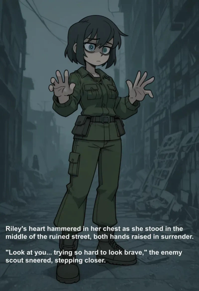 Riley Captured, animated [AI Generated]