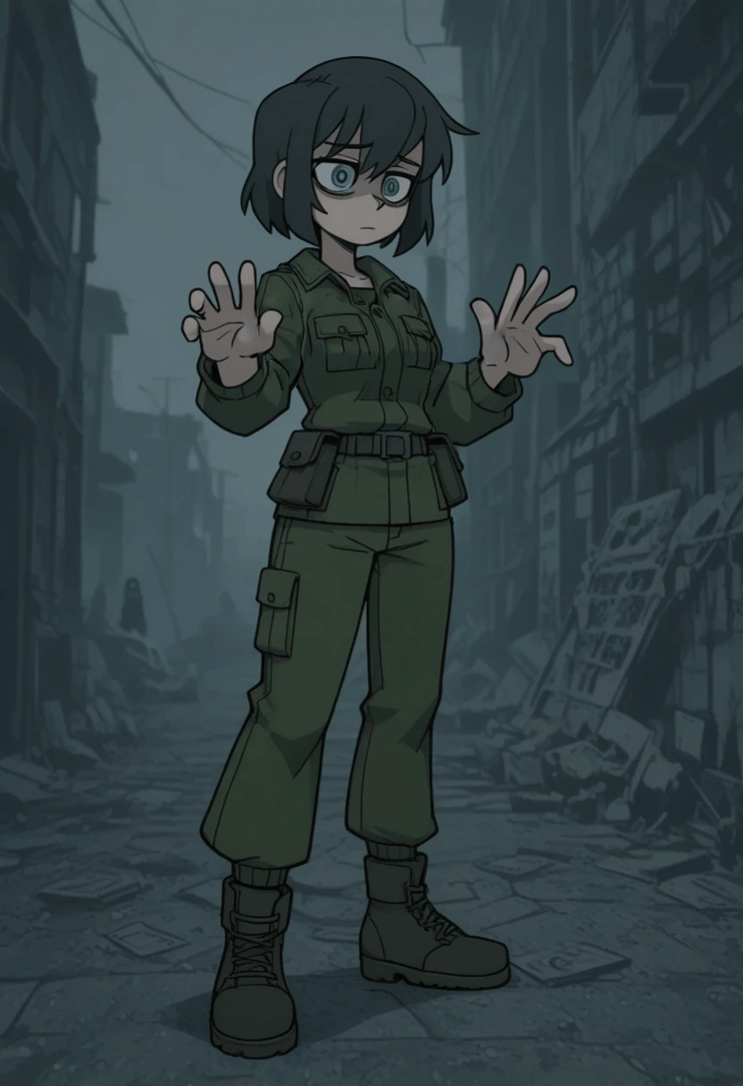 Riley Captured, animated [AI Generated]