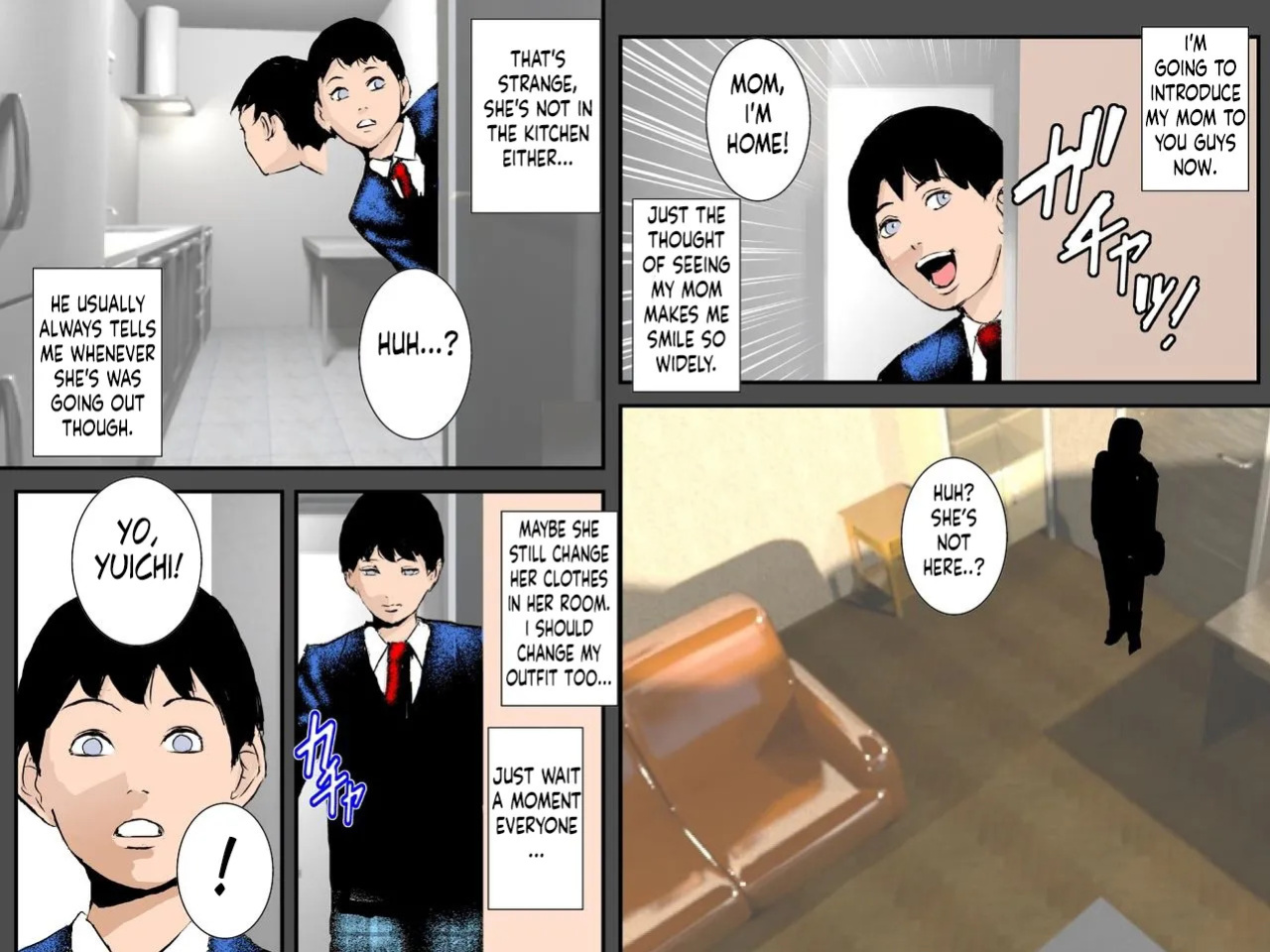 [Ruibosucha] My beautiful mom became the sex slave of my childhood friend [English]