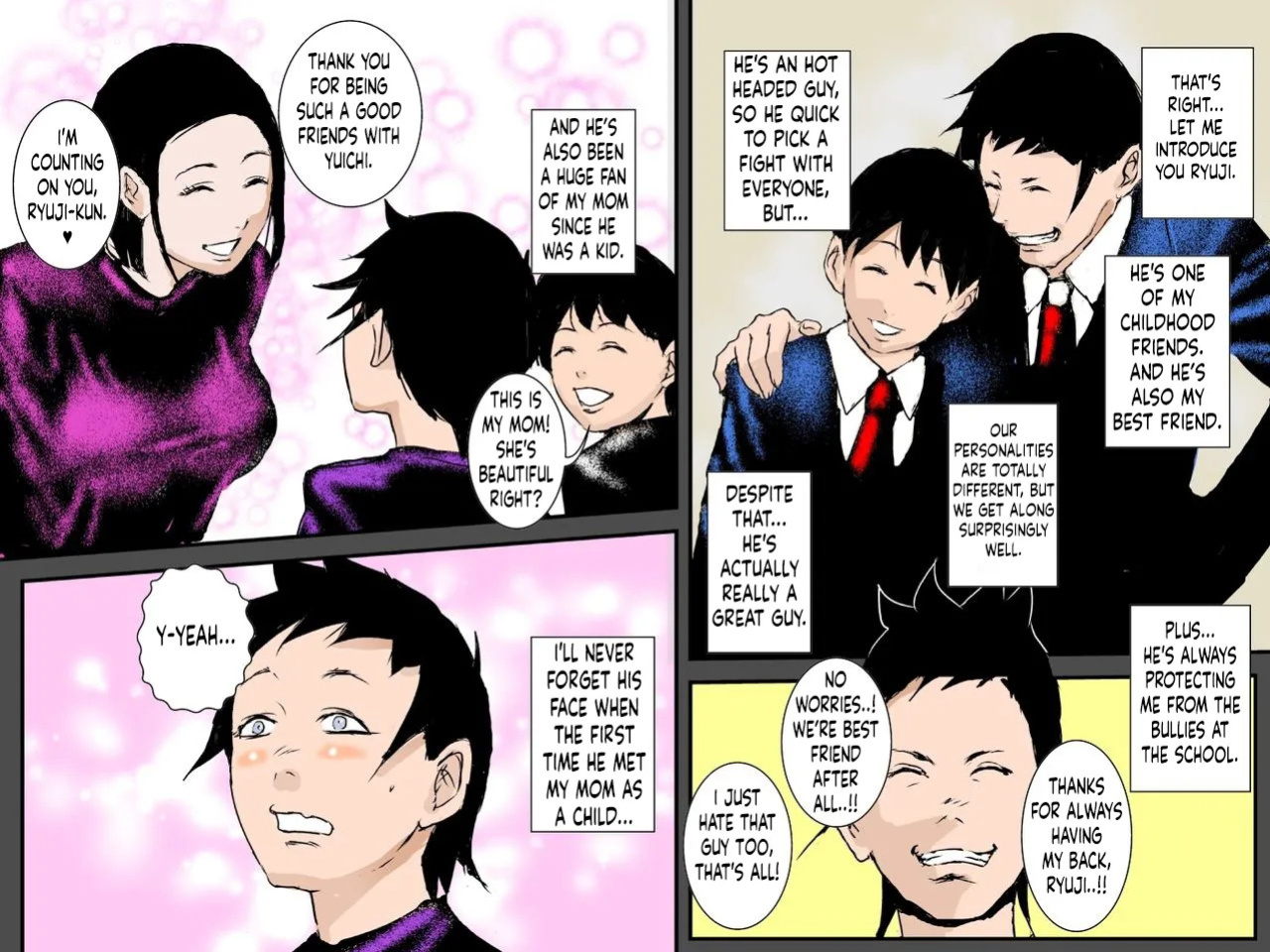 [Ruibosucha] My beautiful mom became the sex slave of my childhood friend [English]