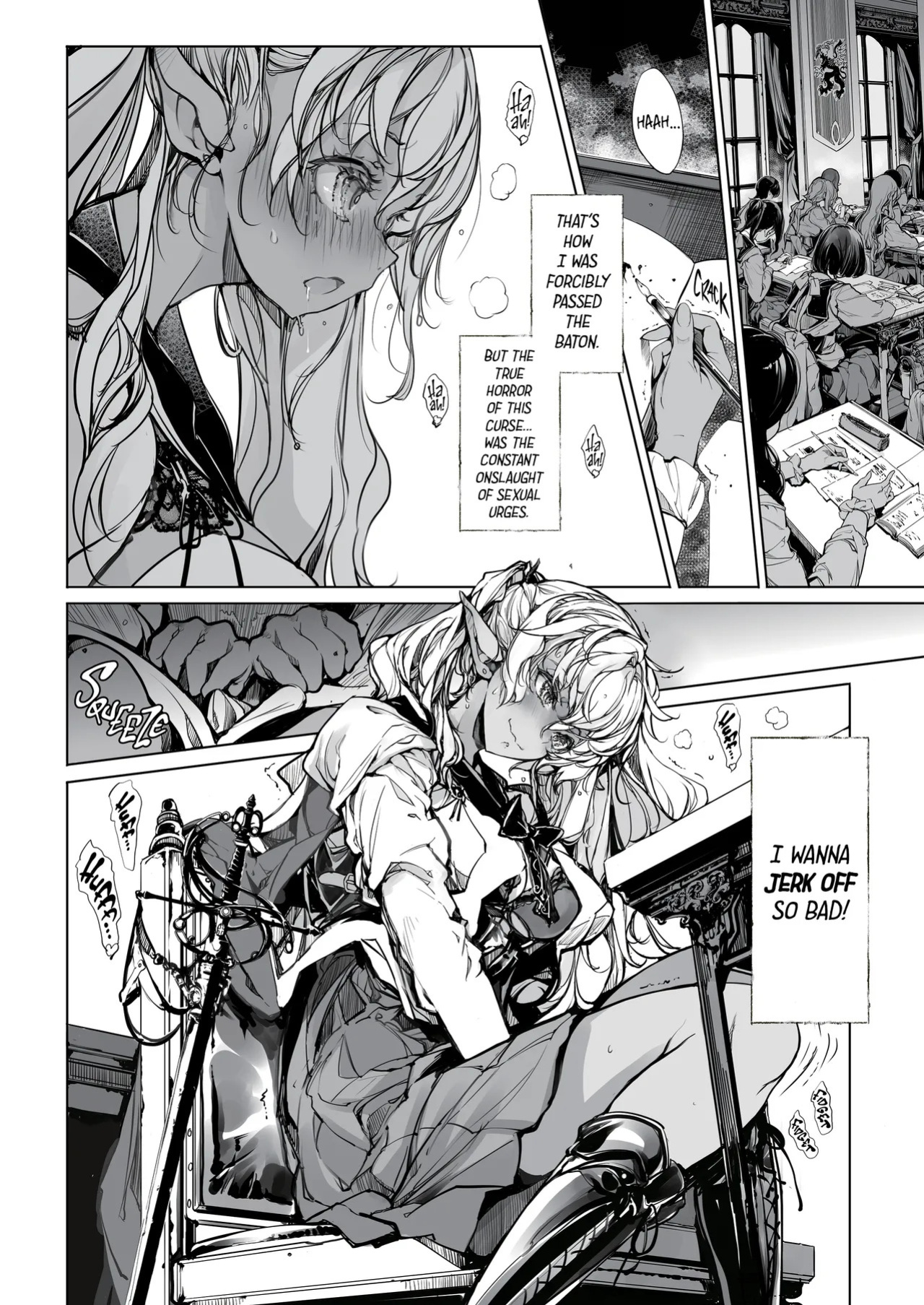 [70 Nenshiki Yuukyuu Kikan (Ohagi-san)] Otome Kishi no Himegoto | The Maiden Knights' Secrets [English] [J18] [Decensored] [Digital]