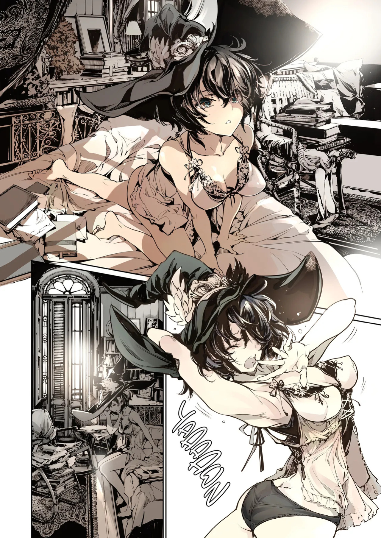 [70 Nenshiki Yuukyuu Kikan (Ohagi-san)] Otome Kishi no Invitation | The Maiden Knights' Illicit Invitations [English] [J18] [Decensored] [Digital]