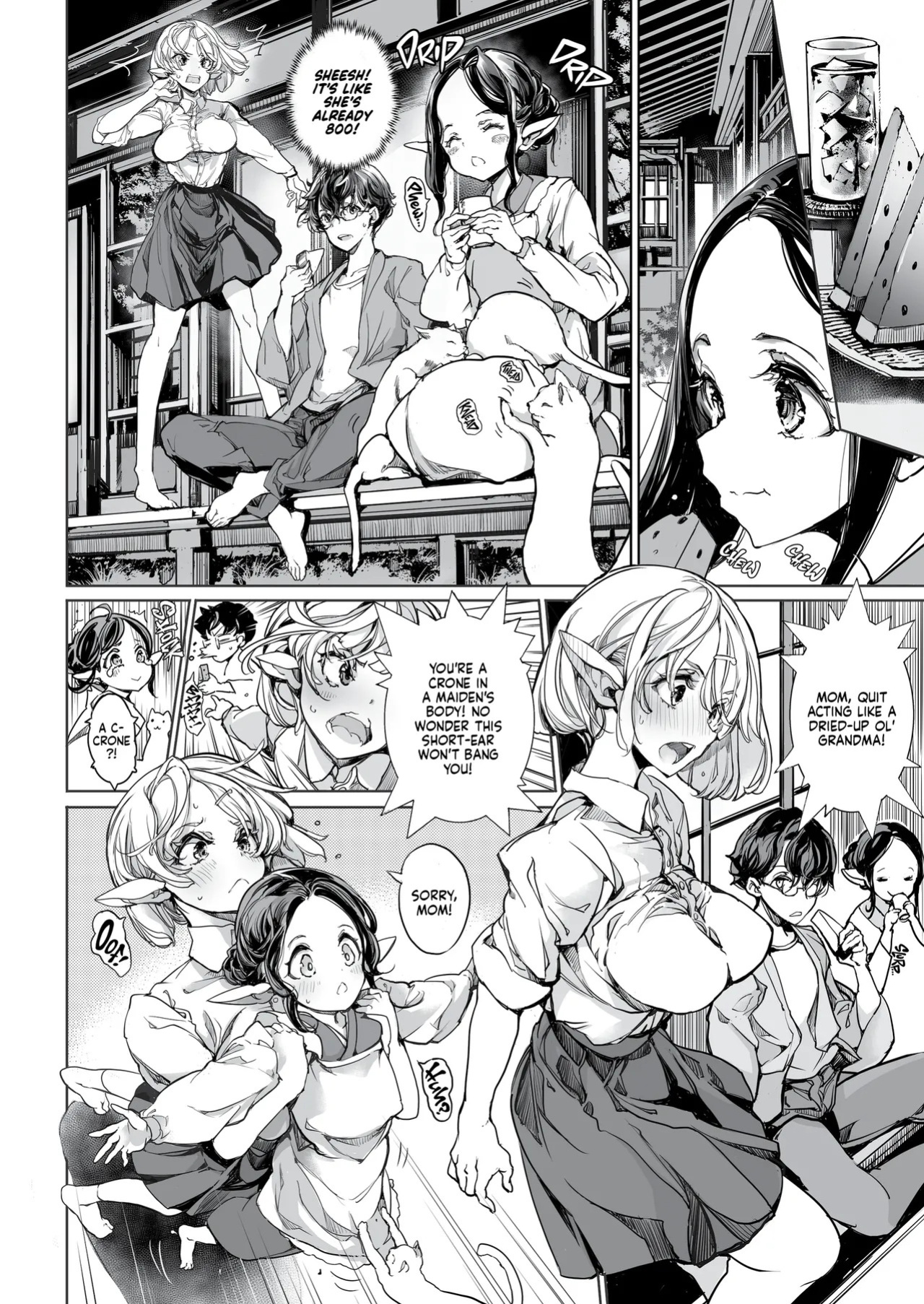 [70 Nenshiki Yuukyuu Kikan (Ohagi-san)] Elf no Yomeiri Re-Bridal | Elven Bride ReBridal [English] [J18] [Decensored] [Digital]