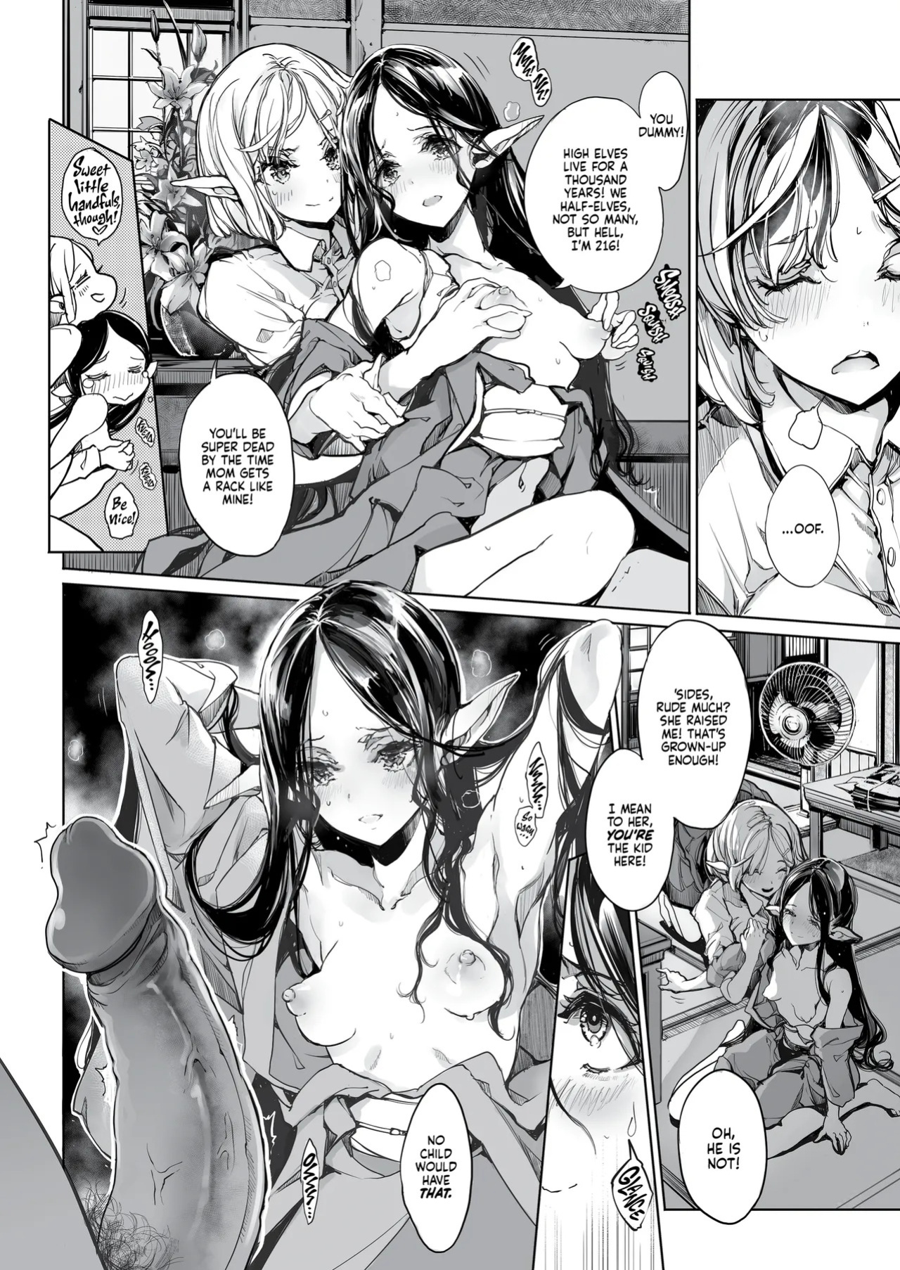 [70 Nenshiki Yuukyuu Kikan (Ohagi-san)] Elf no Yomeiri Re-Bridal | Elven Bride ReBridal [English] [J18] [Decensored] [Digital]