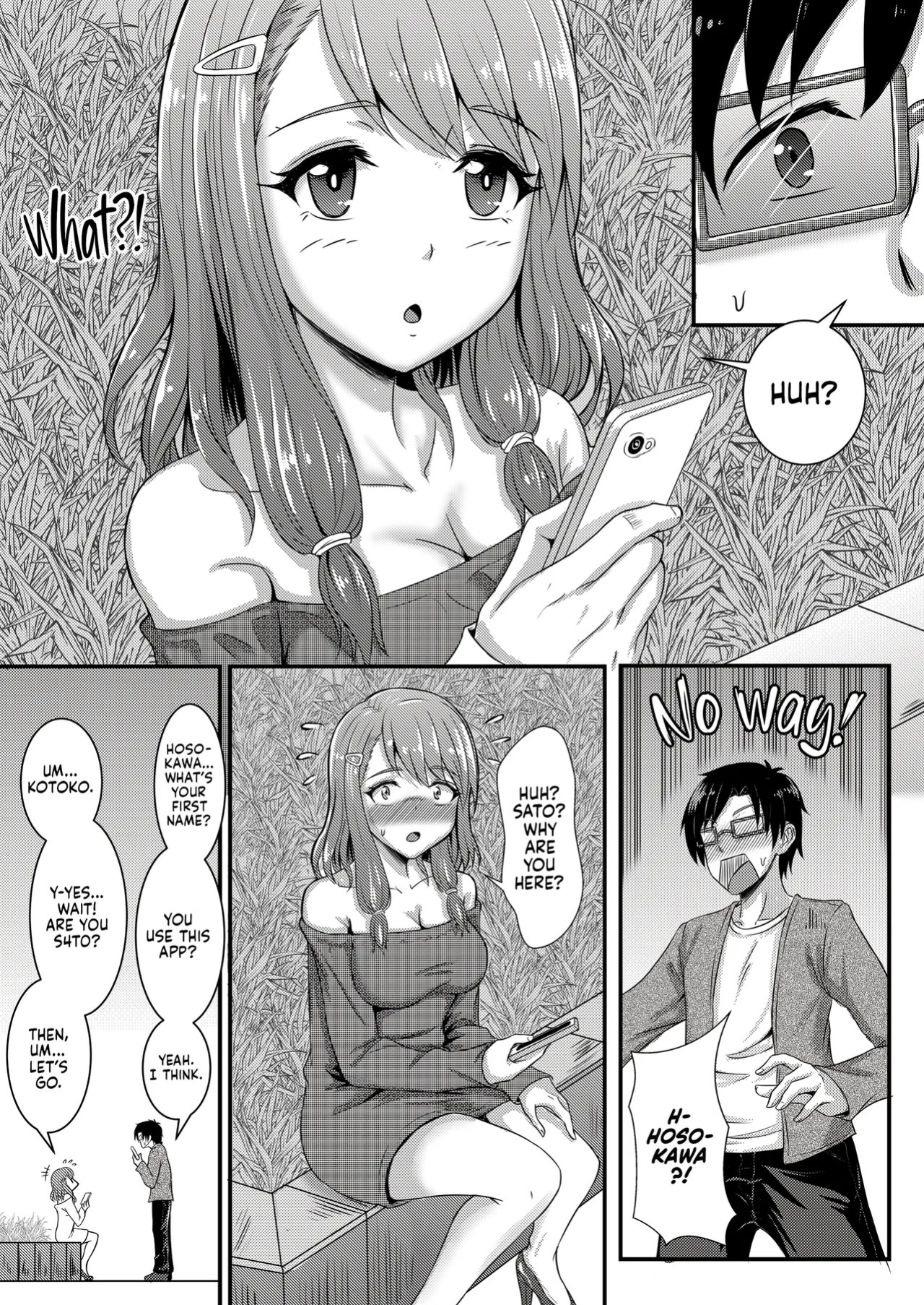 [Momoiro Onsen] Akogare datta Seiso na Onnanoko ga Jitsu wa Dosukebe datta Hanashi | The Horny Truth About Hosokawa [English] [J18] [Decensored] [Digital]