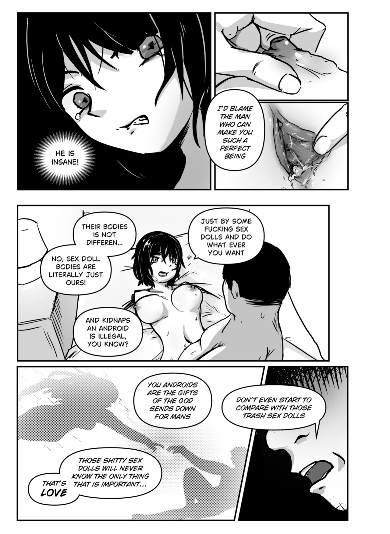 [LiuLe] Built For Sex: Kidnapped Android [Uncensored]