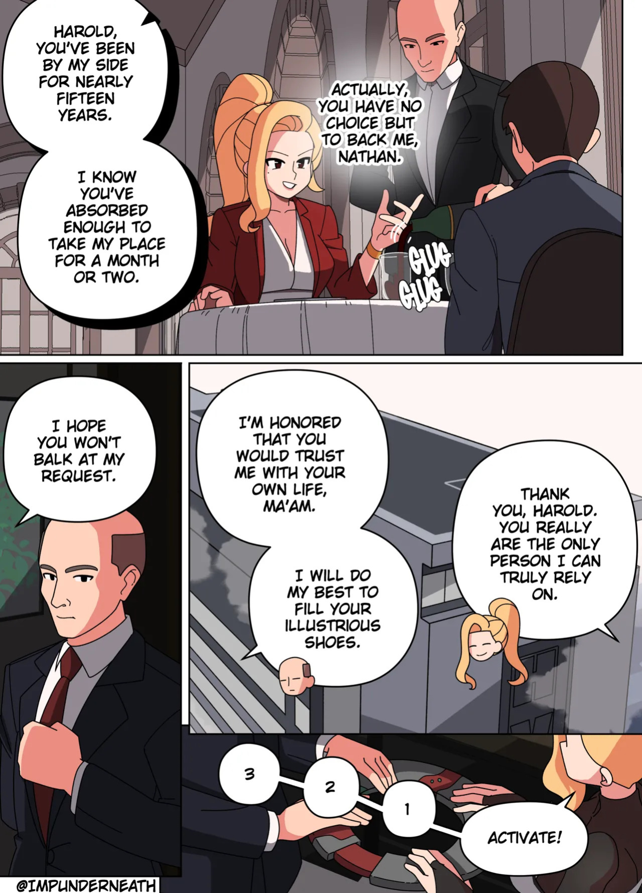 CEO Butler Swap