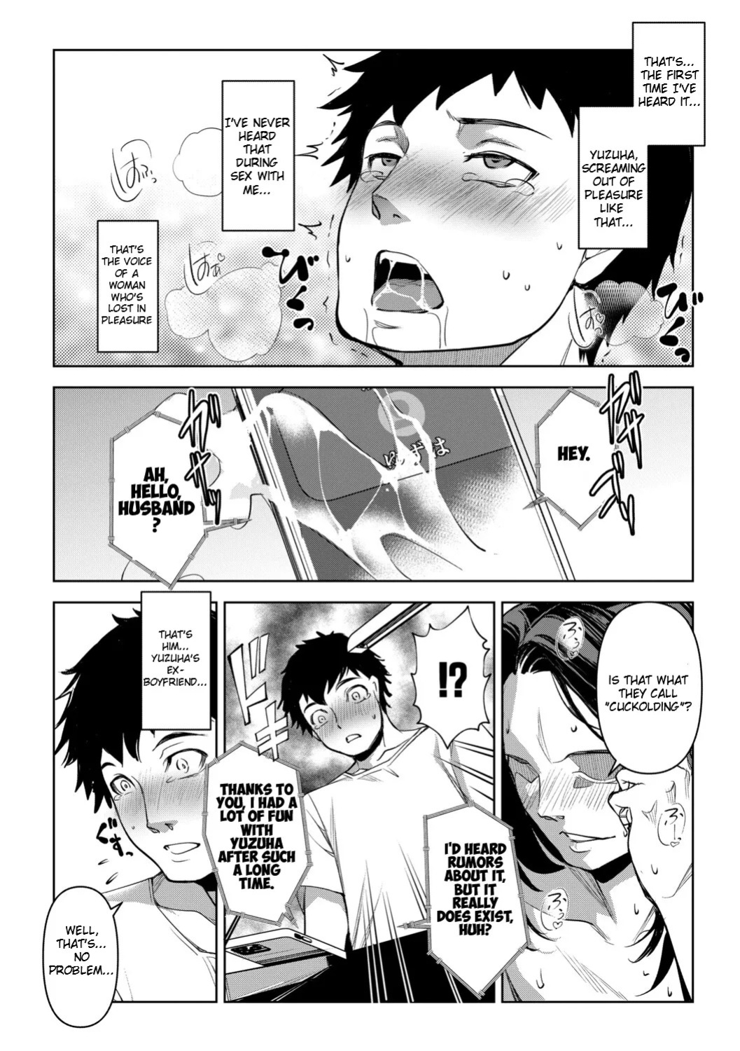 [Amano Kazumi] Aisai Netorase Houkoku ~Sekai Ichi Kawaii Boku no Yome~ - I had my wife "NTR" and made her report it. [Digital] [English]