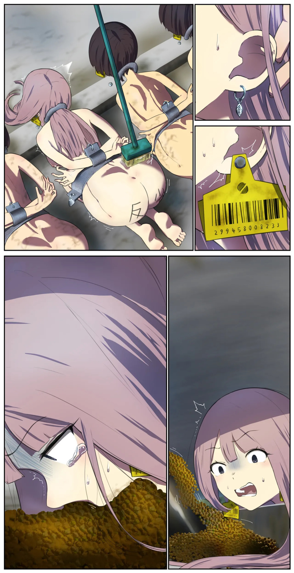 A life in the barn as punishment for a delinquent girl who has been spoiled until now
