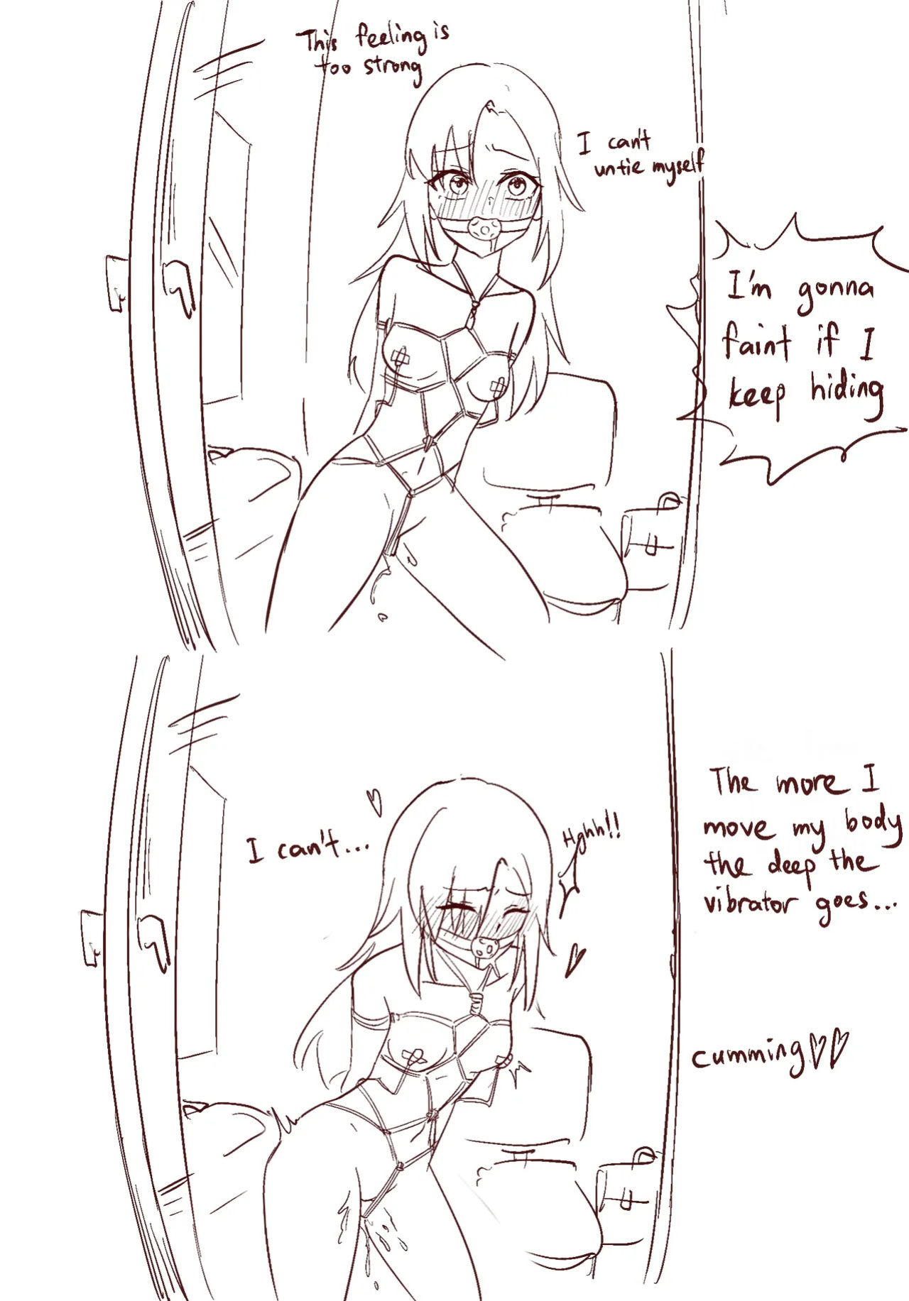 【Chiy_Q】Yuki Bondage gone wrong 1