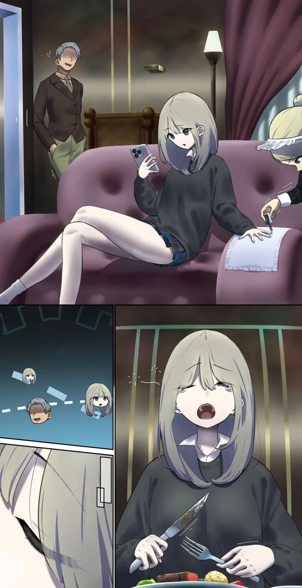 The young lady who was a human animal