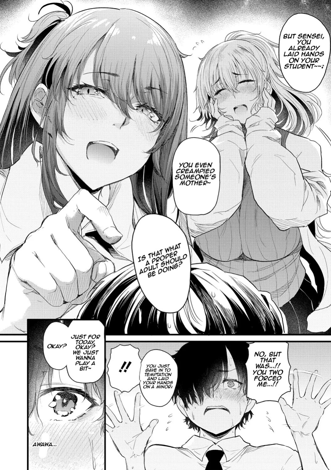 [Nusmusbim] Love wa Gal kara Hajimaru Unmei | Love is a Destiny That Begins with a Gal ch.1-3 [English] [Aishi21] [Digital]