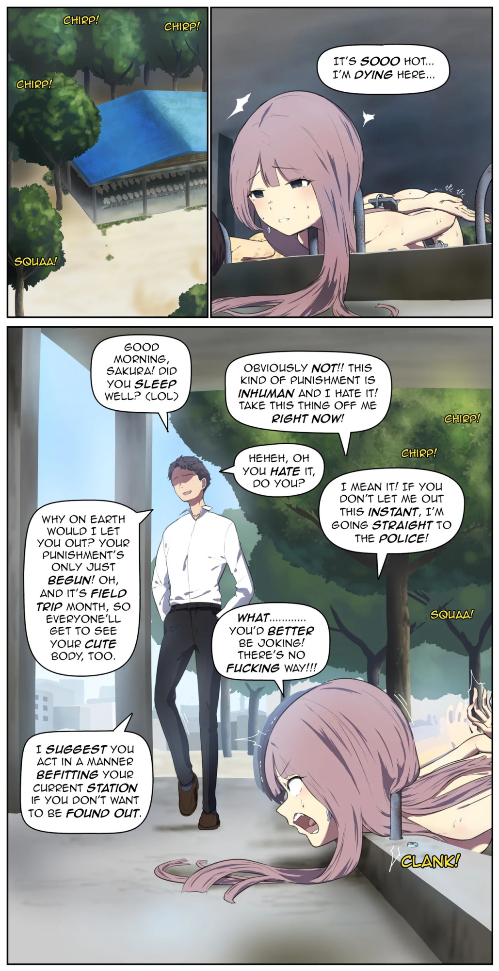 A life in the barn as punishment for a delinquent girl who has been spoiled until now【Translated by kochakaden】