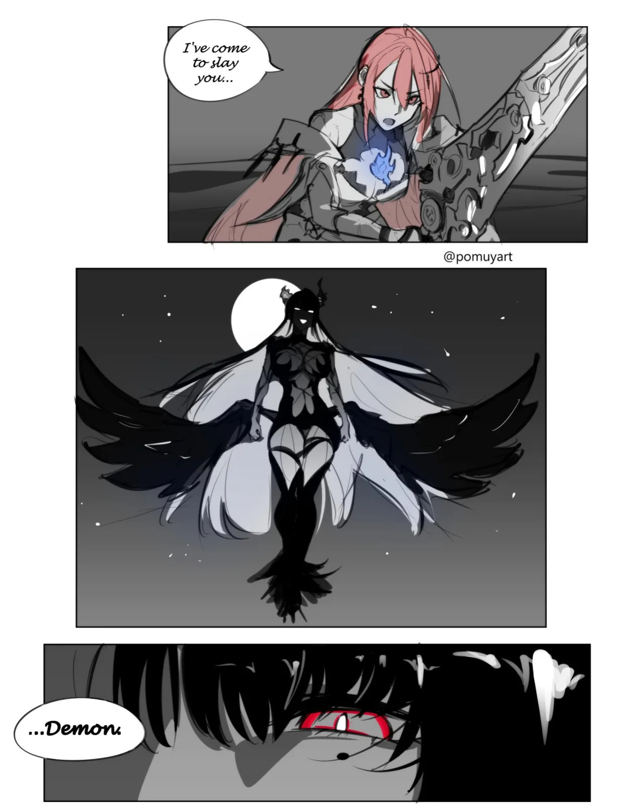 [Pomuya] Bloodraven (Nerissa Ravencroft x Elizabeth Rose Bloodflame) (Hololive)