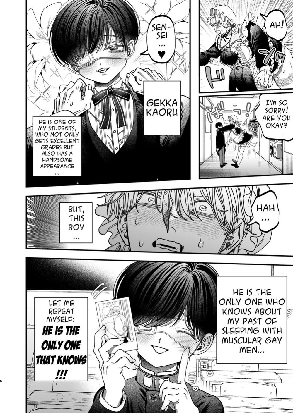 [Kanipanko ((Kanipan Mushamusha)] Sexually Trained By My Excessively Big Dicked Student ~Sloppy Culture Festival~ [Eng]
