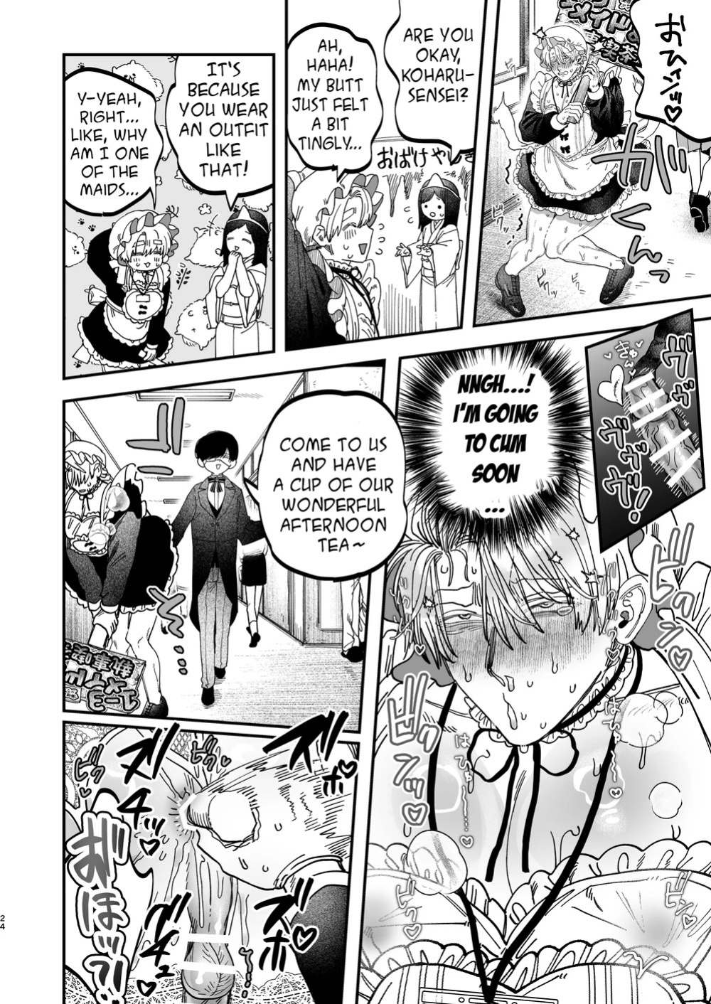[Kanipanko ((Kanipan Mushamusha)] Sexually Trained By My Excessively Big Dicked Student ~Sloppy Culture Festival~ [Eng]