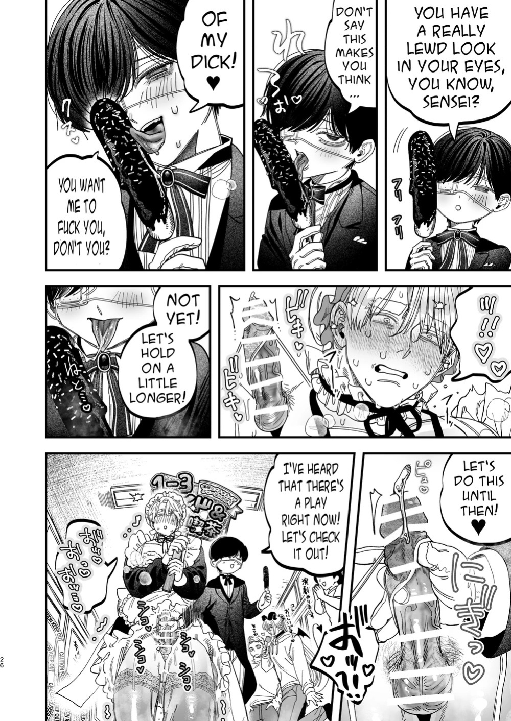 [Kanipanko ((Kanipan Mushamusha)] Sexually Trained By My Excessively Big Dicked Student ~Sloppy Culture Festival~ [Eng]