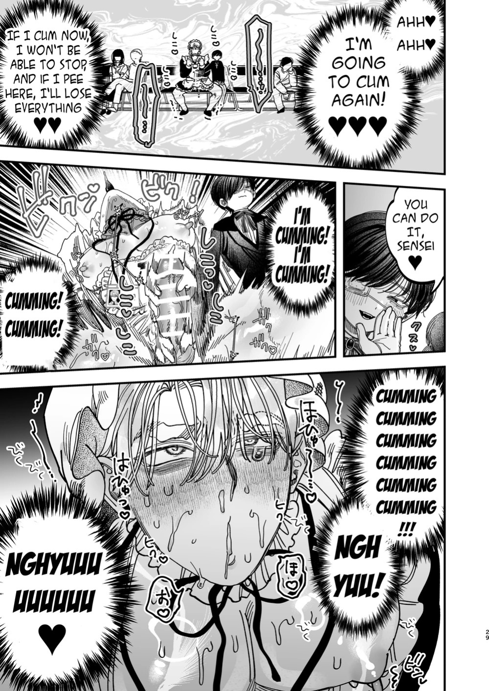 [Kanipanko ((Kanipan Mushamusha)] Sexually Trained By My Excessively Big Dicked Student ~Sloppy Culture Festival~ [Eng]