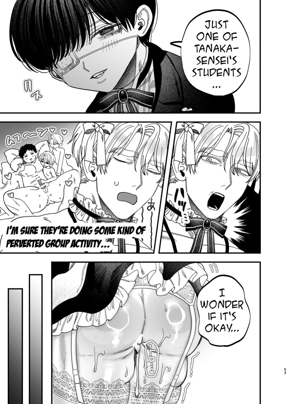 [Kanipanko ((Kanipan Mushamusha)] Sexually Trained By My Excessively Big Dicked Student ~Sloppy Culture Festival~ [Eng]