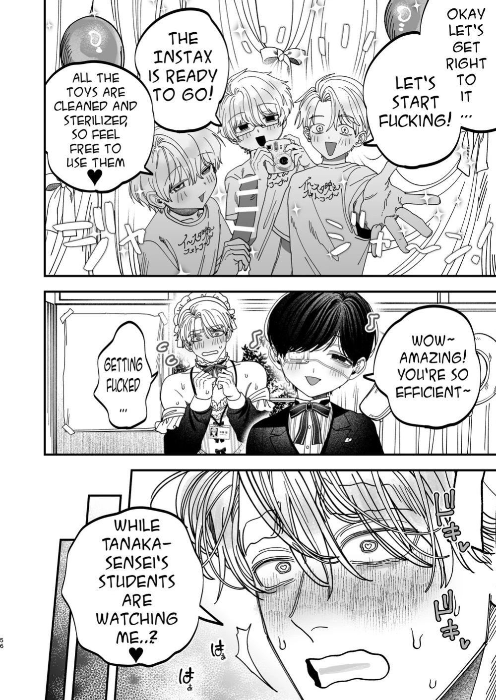 [Kanipanko ((Kanipan Mushamusha)] Sexually Trained By My Excessively Big Dicked Student ~Sloppy Culture Festival~ [Eng]
