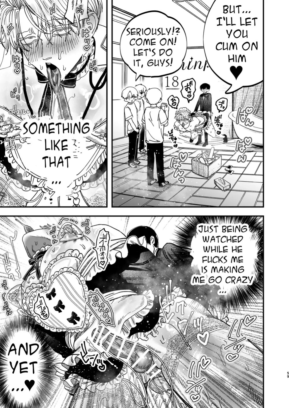 [Kanipanko ((Kanipan Mushamusha)] Sexually Trained By My Excessively Big Dicked Student ~Sloppy Culture Festival~ [Eng]