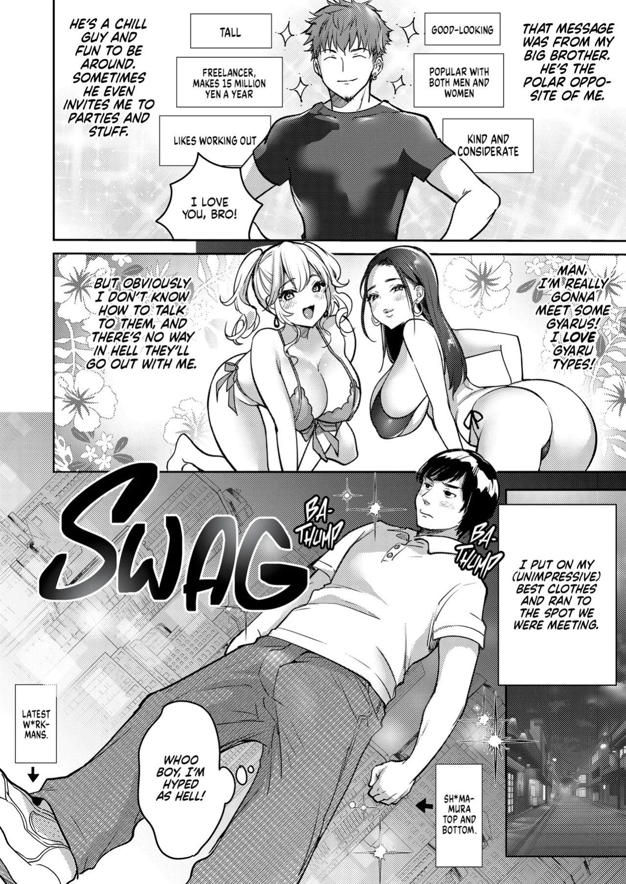 [Super Ichigo-chan (Misaoka)] InCha datte Gal to Yaritai! ~Kyokon Appeal o Ganbatta Kekka~ | Stop Worrying and Love the Gyarus [English] [J18] [Decensored]