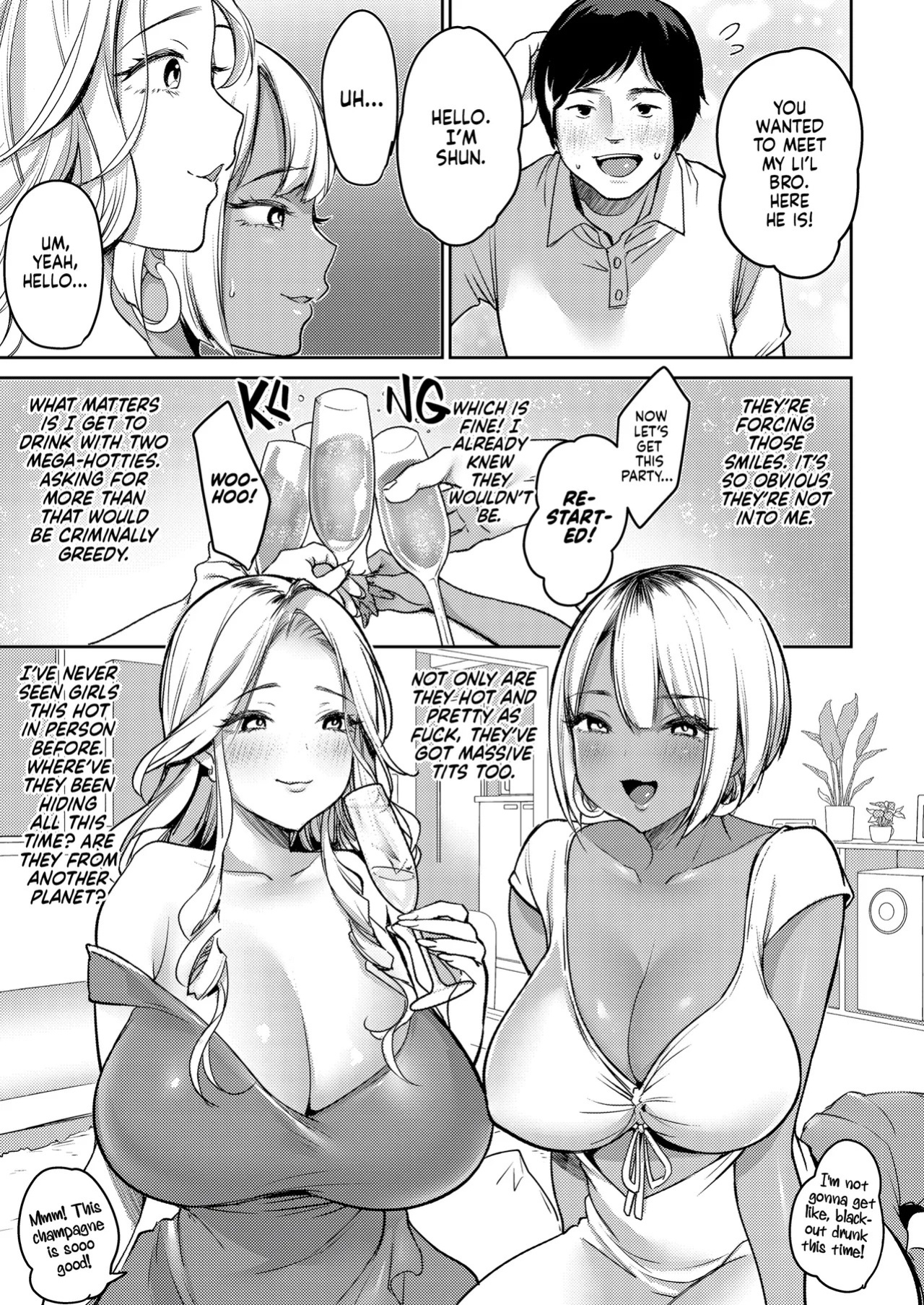 [Super Ichigo-chan (Misaoka)] InCha datte Gal to Yaritai! ~Kyokon Appeal o Ganbatta Kekka~ | Stop Worrying and Love the Gyarus [English] [J18] [Decensored]