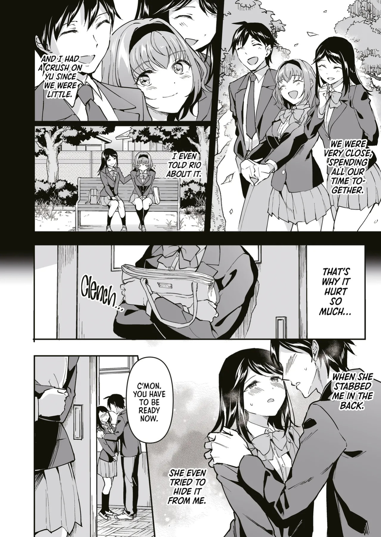 [Doushoku (Kuguri Oimo)] Netoriai -Watashi no Hou ga, Kimi ga Suki- | Stealing Back Your Love [English] [J18] [Decensored] [Digital]