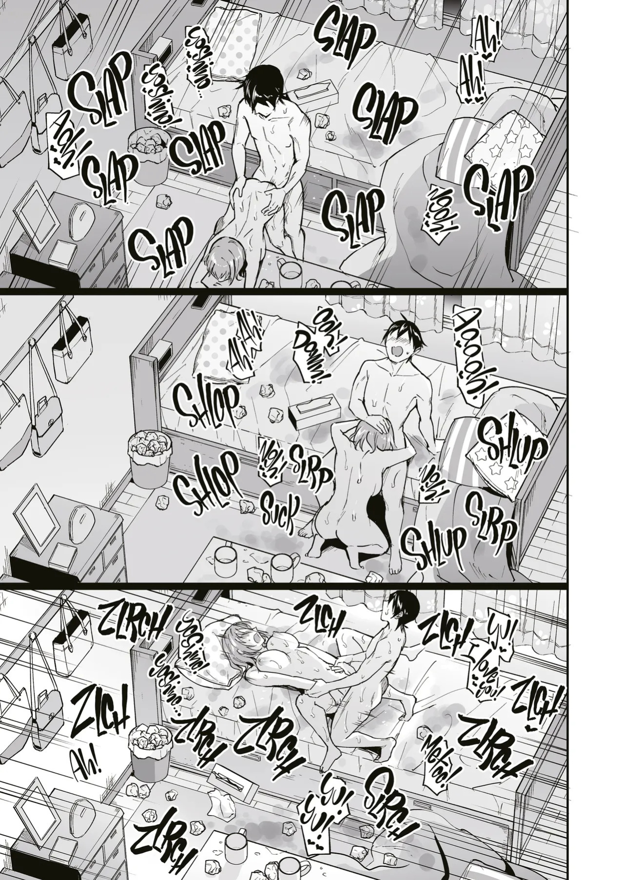 [Doushoku (Kuguri Oimo)] Netoriai -Watashi no Hou ga, Kimi ga Suki- | Stealing Back Your Love [English] [J18] [Decensored] [Digital]