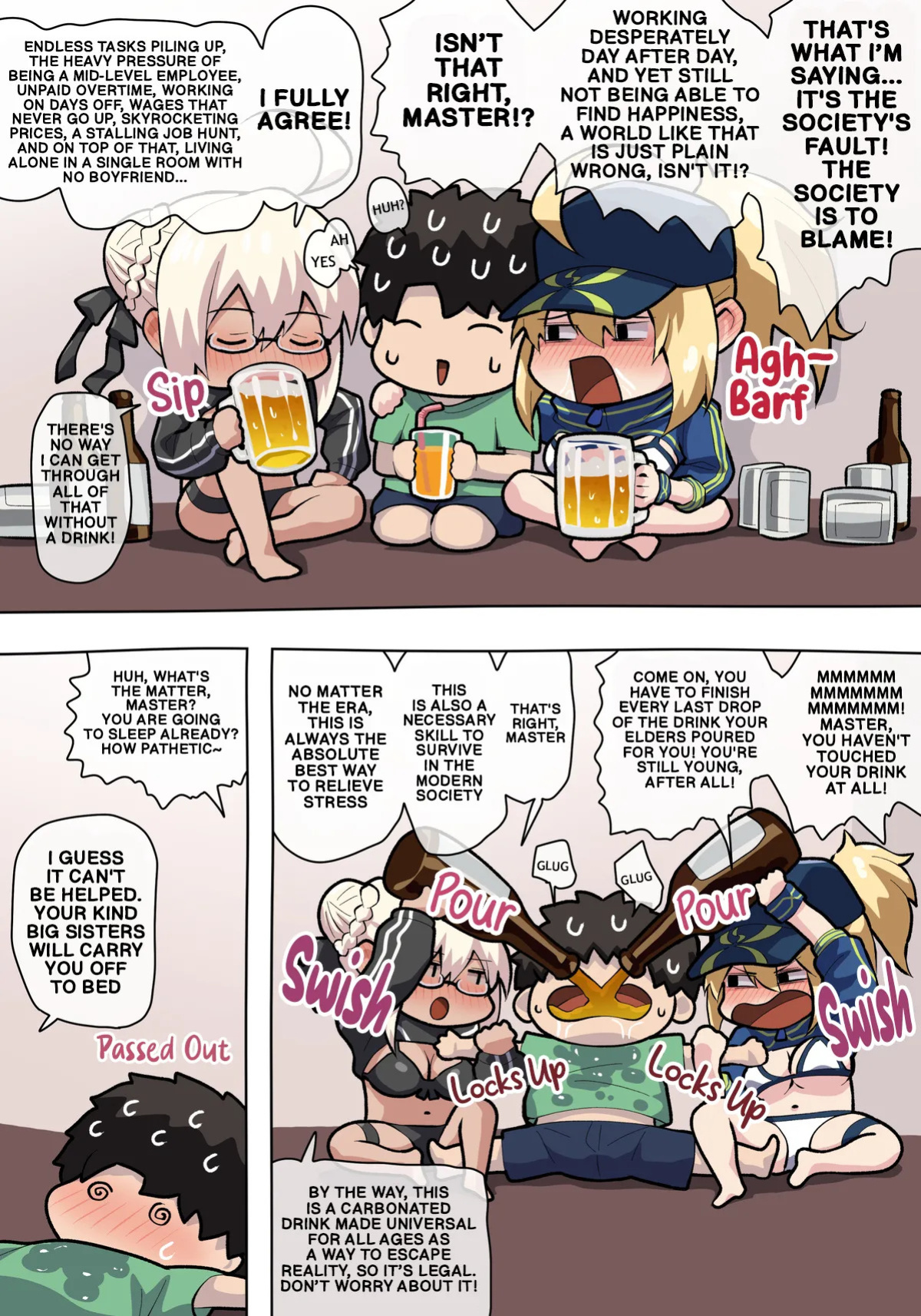 Summer MHXX & MHXX Alter Ecchi (Fate/Grand Order) [English]