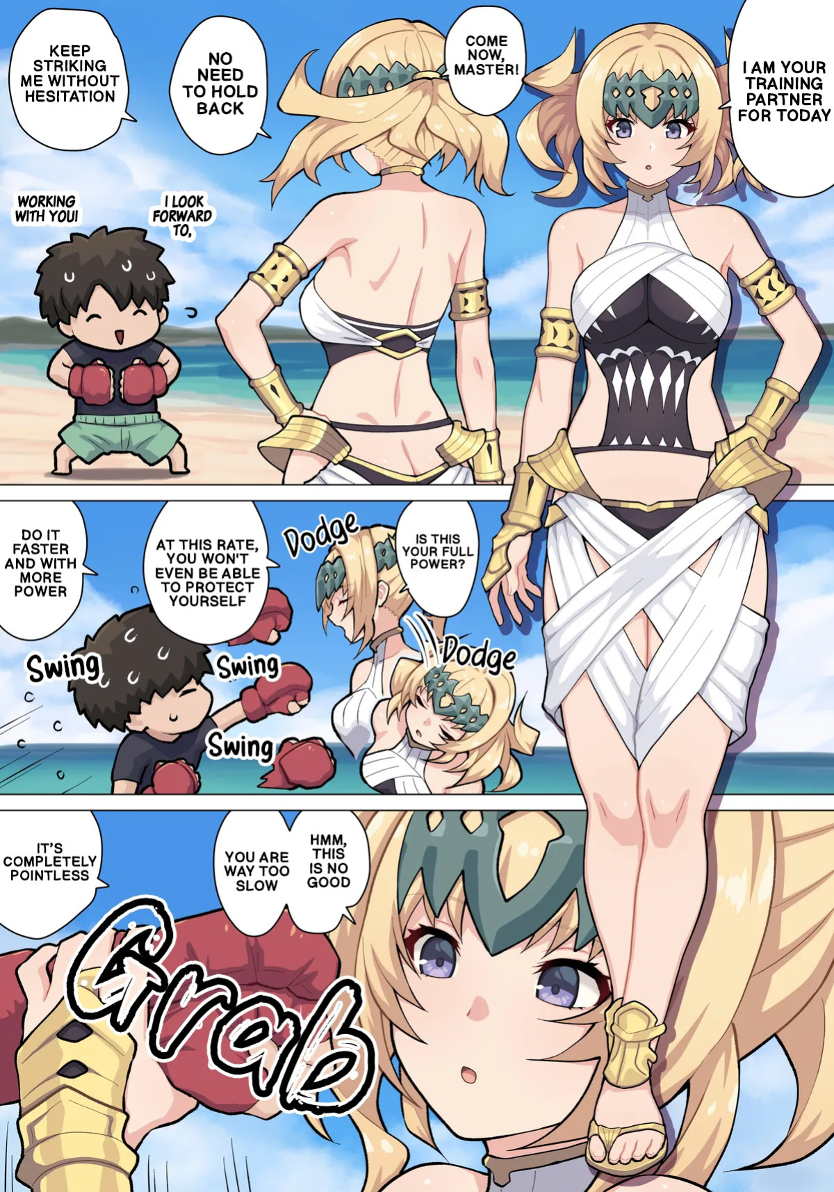 Pollux Wresting (Fate/Grand Order) [English]