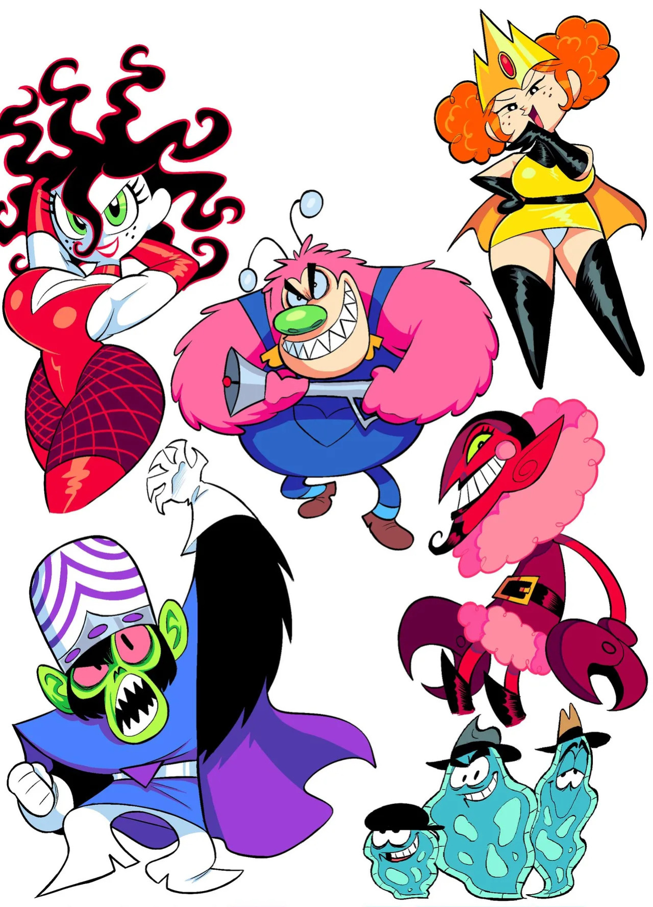 [TheGuyWhoDrawsALot) The Plow-Her Slut Girls (The Powerpuff Girls)