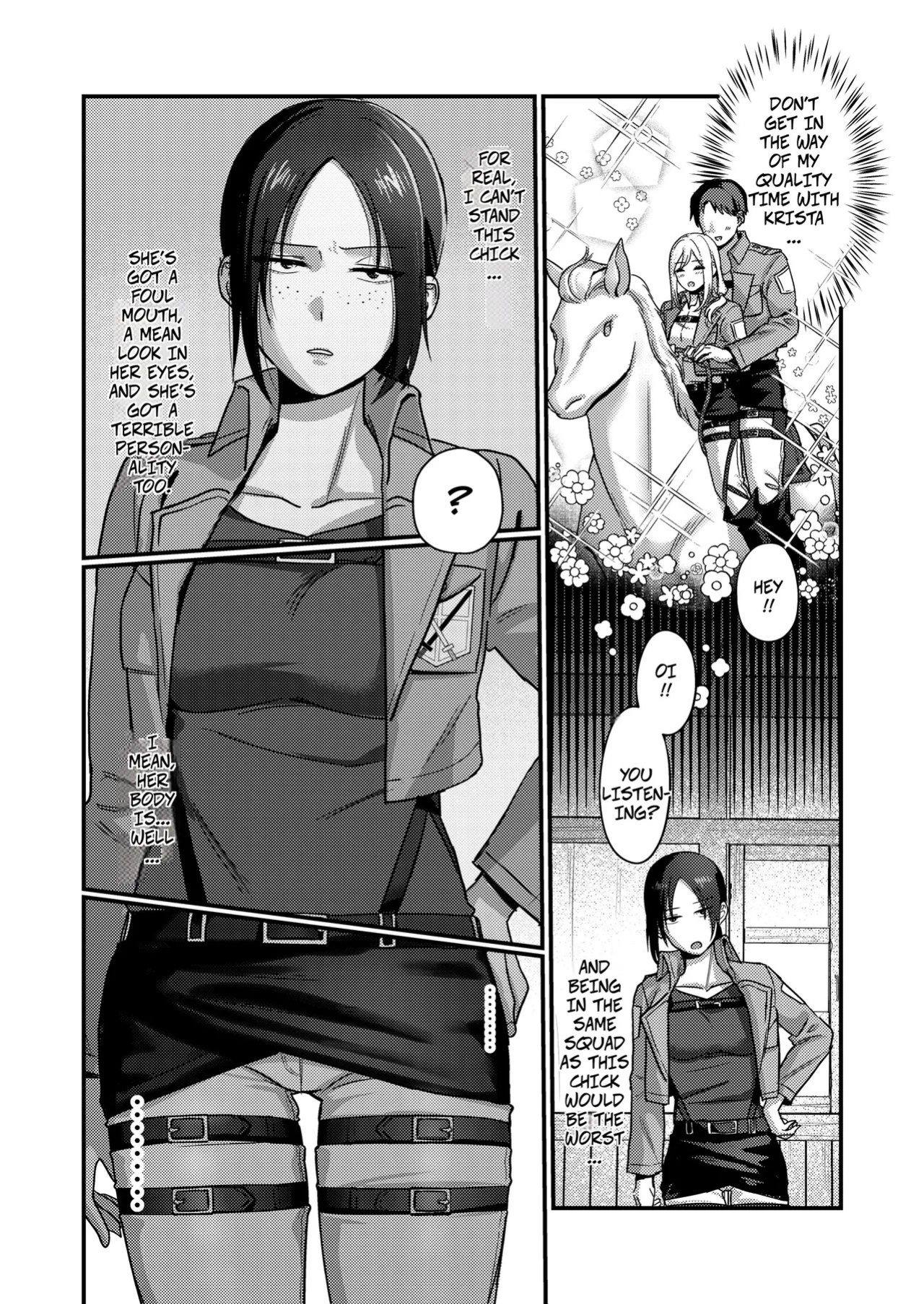[Natsu no Seikatsu (Piiyoshi, LEXI)] I Love You Ymir, Marry Me! -- Ymir Suki da Kekkon shite Kure (Shingeki no Kyojin) [Digital]