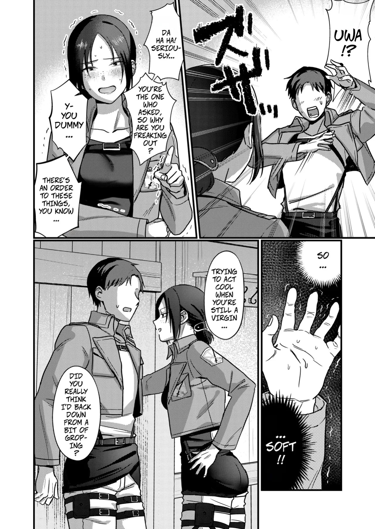 [Natsu no Seikatsu (Piiyoshi, LEXI)] I Love You Ymir, Marry Me! -- Ymir Suki da Kekkon shite Kure (Shingeki no Kyojin) [Digital]